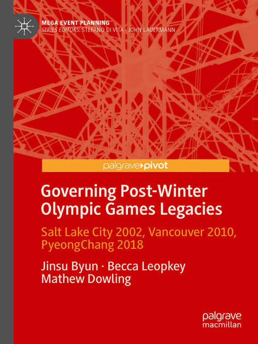Title details for Governing Post-Winter Olympic Games Legacies by Jinsu Byun - Available